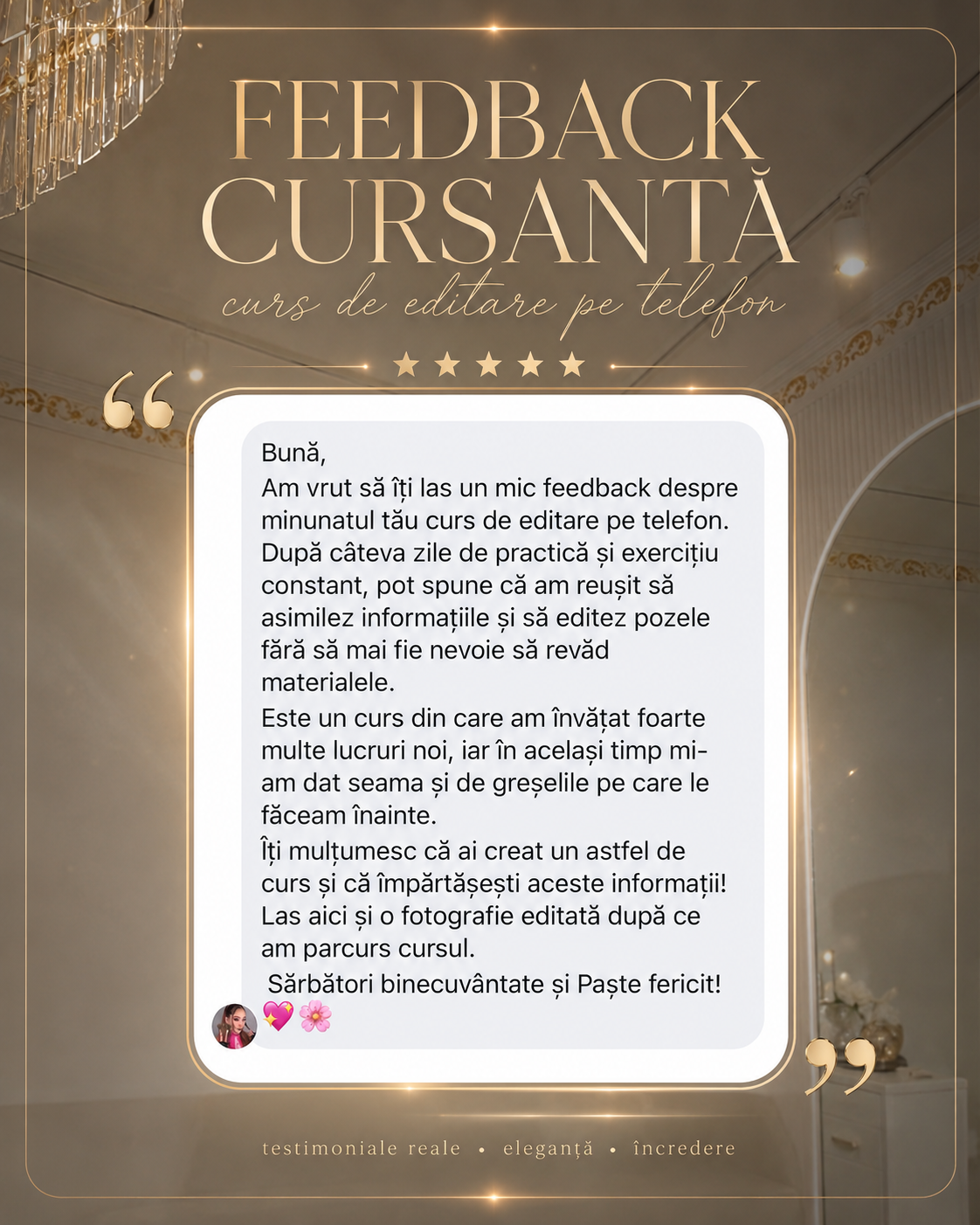 Recenzie cursanta